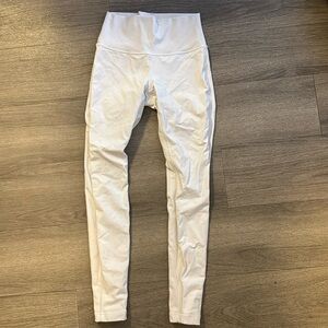 Lululemon white align leggings